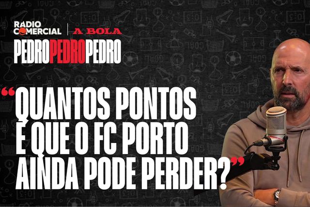 «Quantos pontos é que o FC Porto ainda pode perder esta época?»