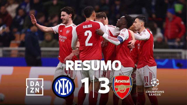 Festa do Arsenal em Milão com samba e bomba sueca (resumo)