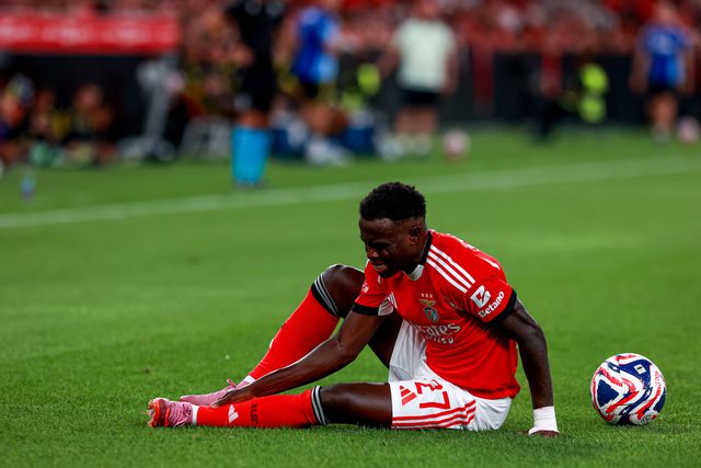 Bruma sofreu, em julho do ano passado, uma rotura completa do tendão de Aquiles esquerdo — Foto: IMAGO