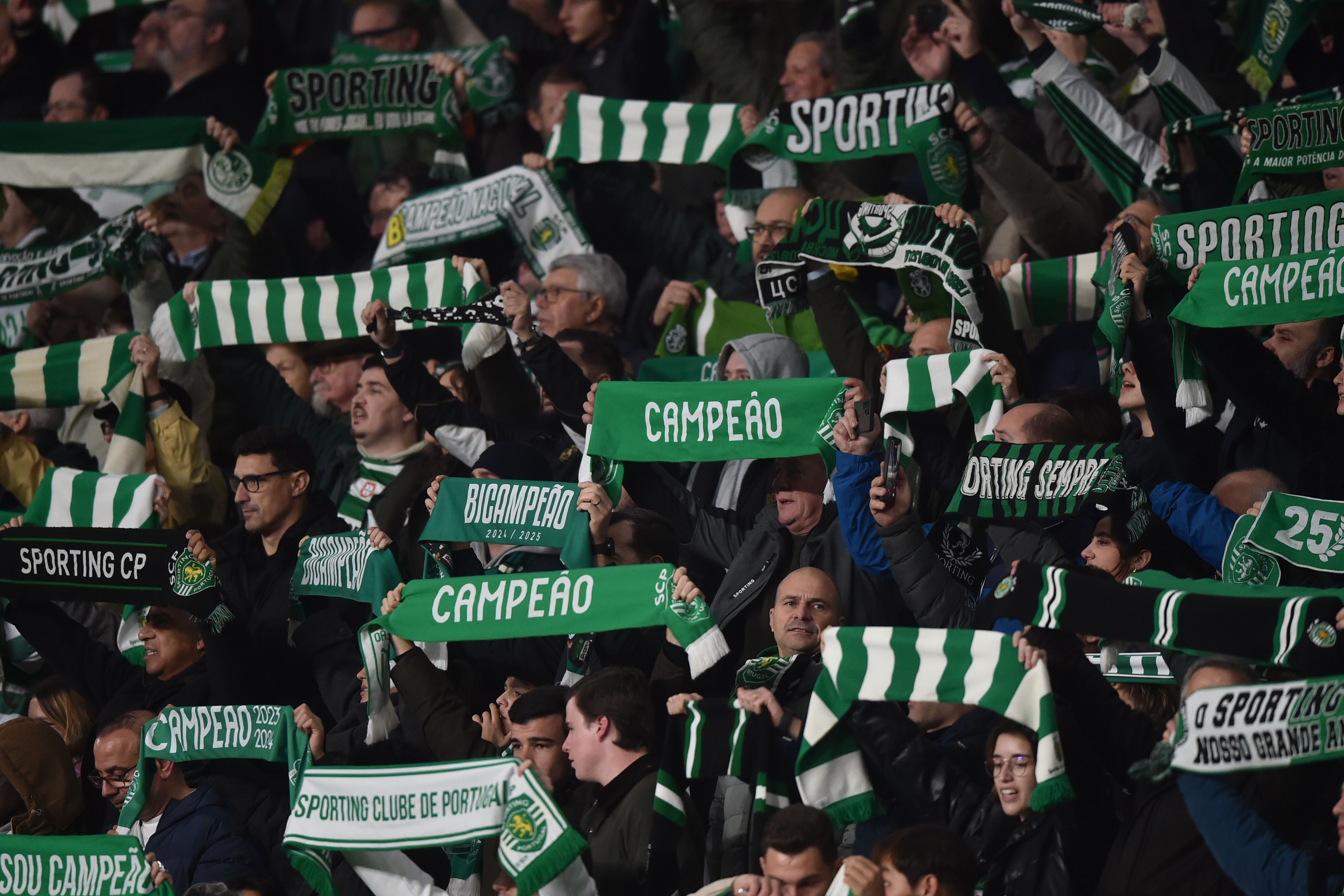 Comportamento dos adeptos vale coimas aos leões - Foto: MIGUEL NUNES