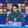 Arteta sobre o FC Porto: «Ambiente espetacular, uma cidade com paixão tremenda no futebol»