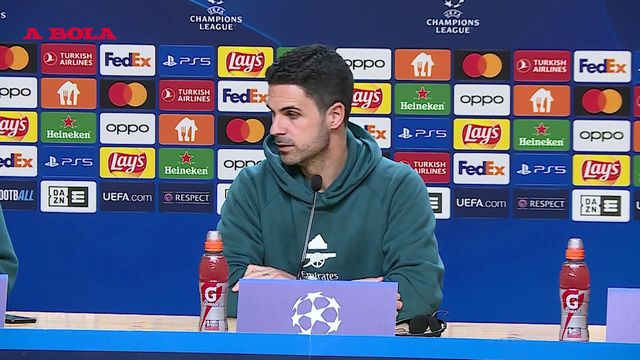 Arteta é «grande fã» dos jogadores portugueses: «Têm uma excelente formação»