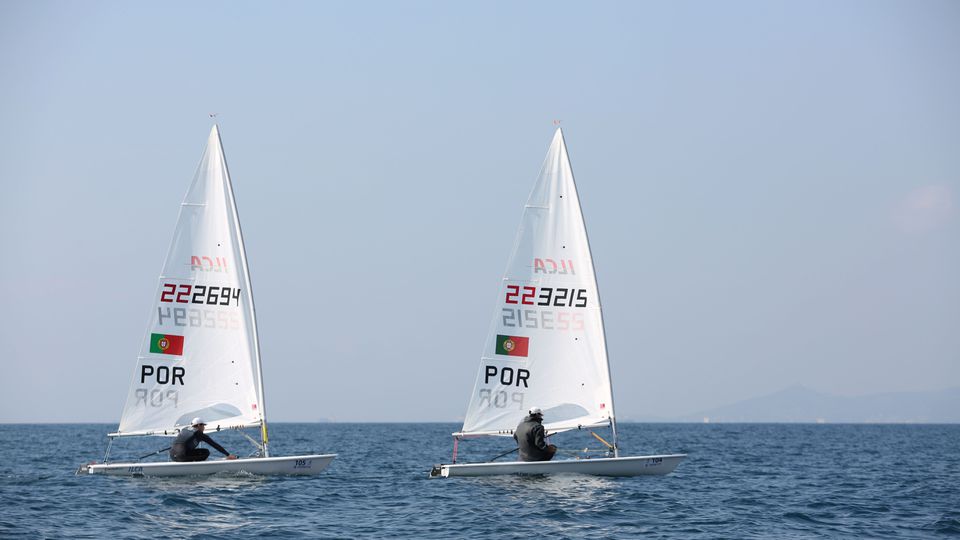 Eduardo Marques e Lourenço Mateus vencem regata nos Europeus de ILCA 7