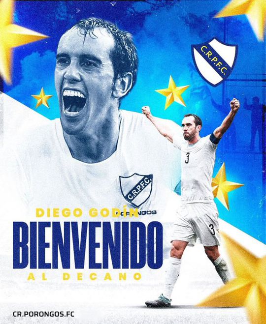 Godín recupera as chuteiras para jogar por clube amador do Uruguai