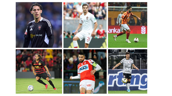Moreira, Cédric Soares, Sérgio Oloveira, Gonçalo Paciência, João Silva e Rafael Ramos (Fotos: A BOLA e IMAGO)