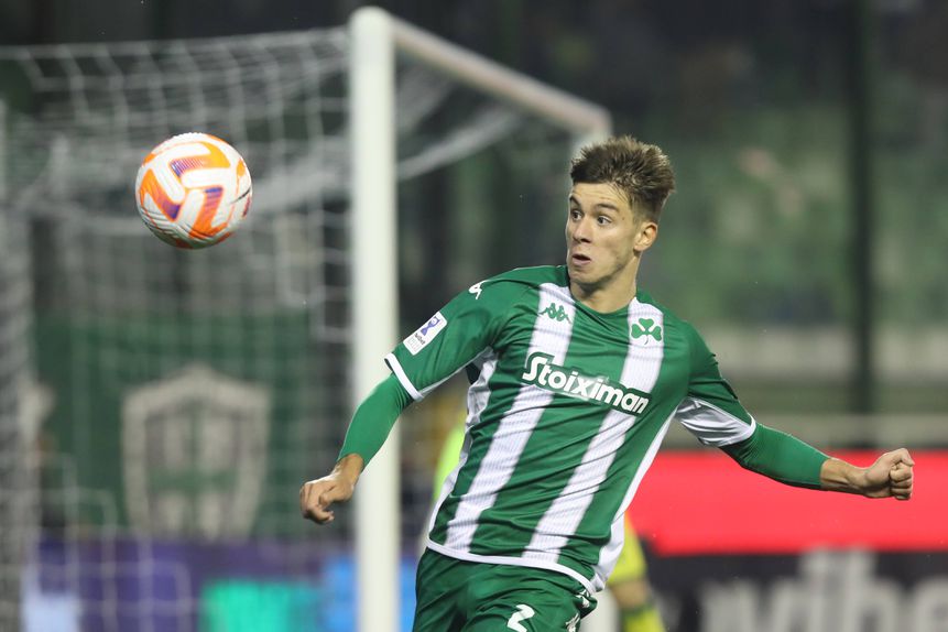 Vagiannidis tem contrato com o Panathinaikos até 2028