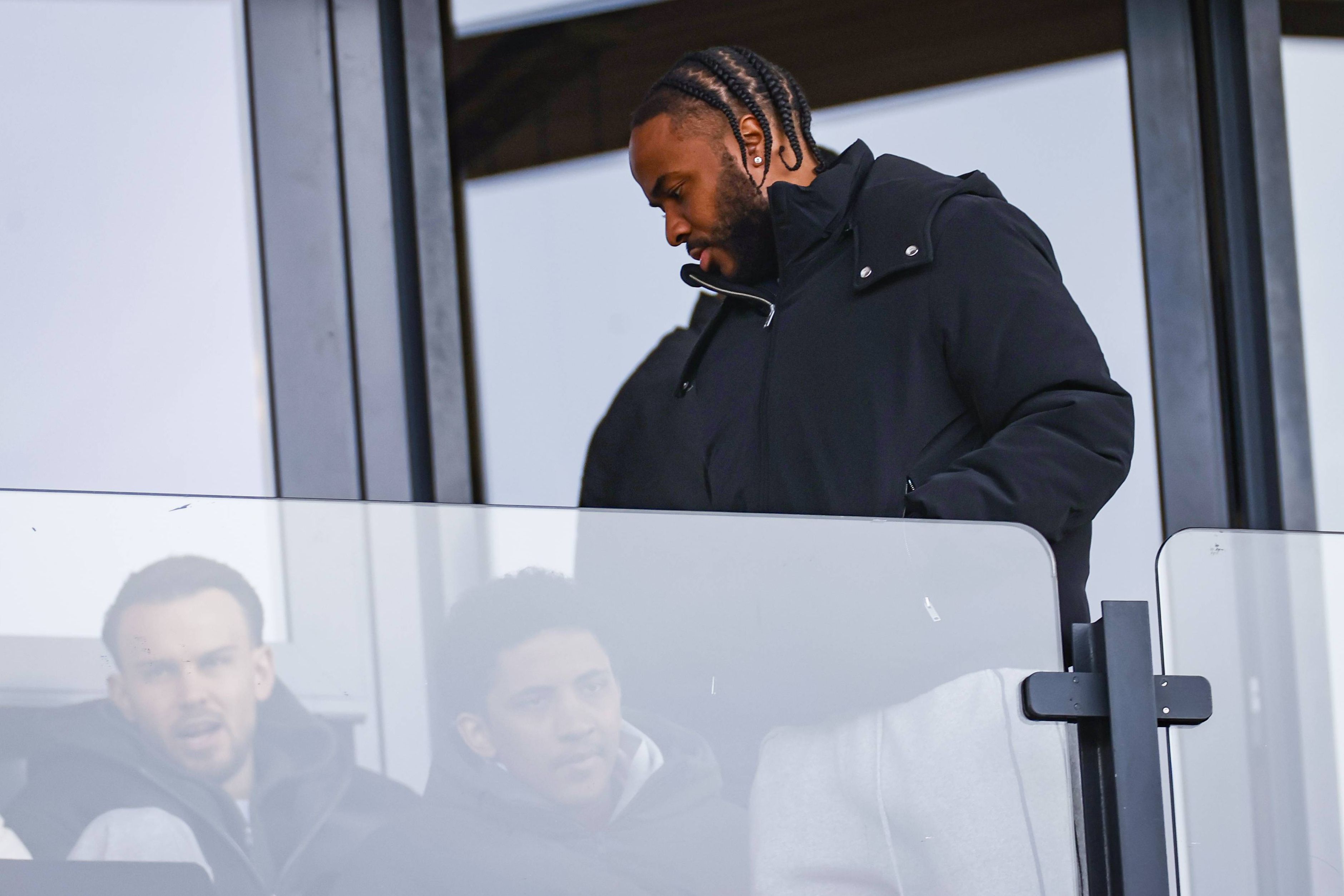 Sterling assistiu ao último encontro do Feyenoord