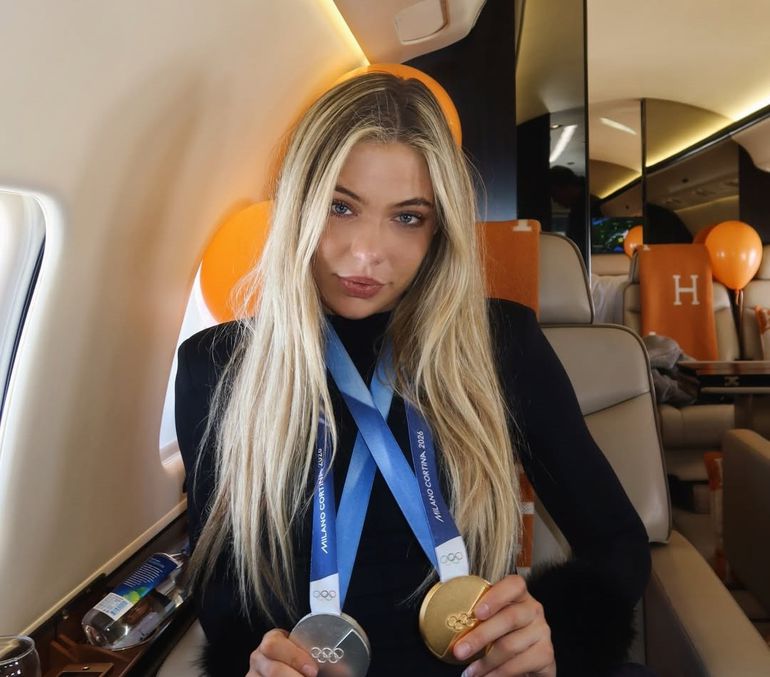 Jutta Leerdam tinha conquistado a prata, há quatro anos, em Pequim, mas de Milão leva o ouro - Foto: Jutta Leerdam