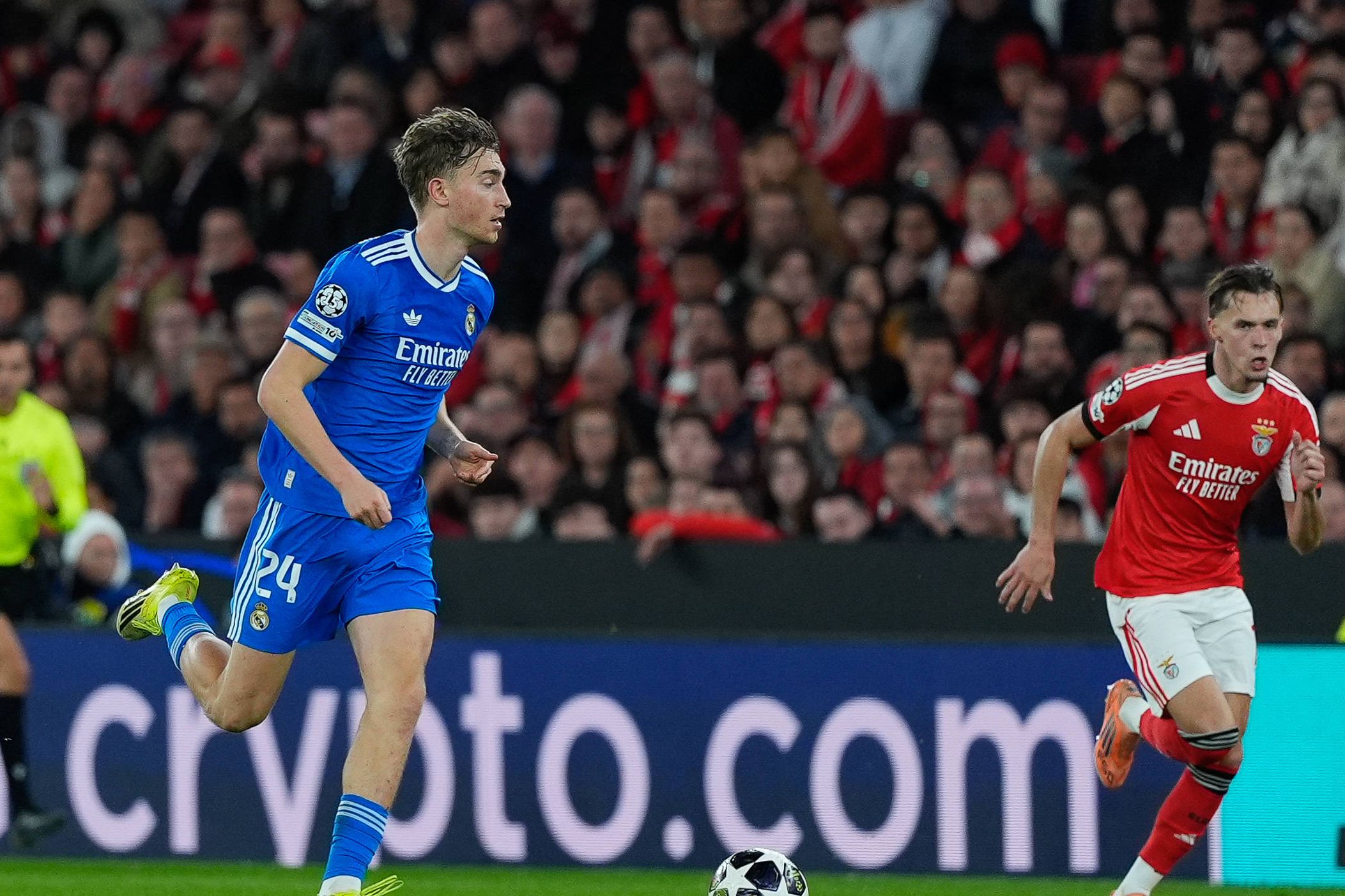 Dean Huijsen em dúvida para o Real Madrid-Benfica