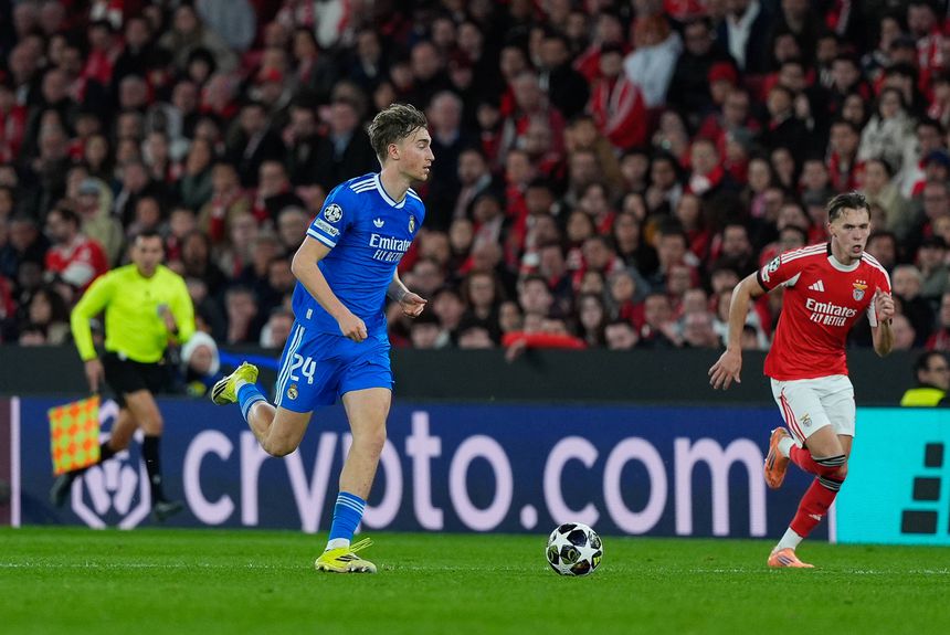 Dean Huijsen em dúvida para o Real Madrid-Benfica
