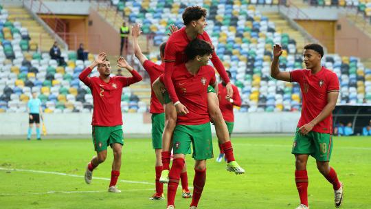 Portugal arranca fase de qualificação para o Euro sub-19 com triunfo ao cair do pano