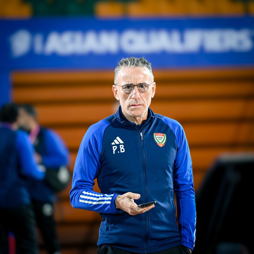 Paulo Bento, selecionador dos Emirados Árabes Unidos