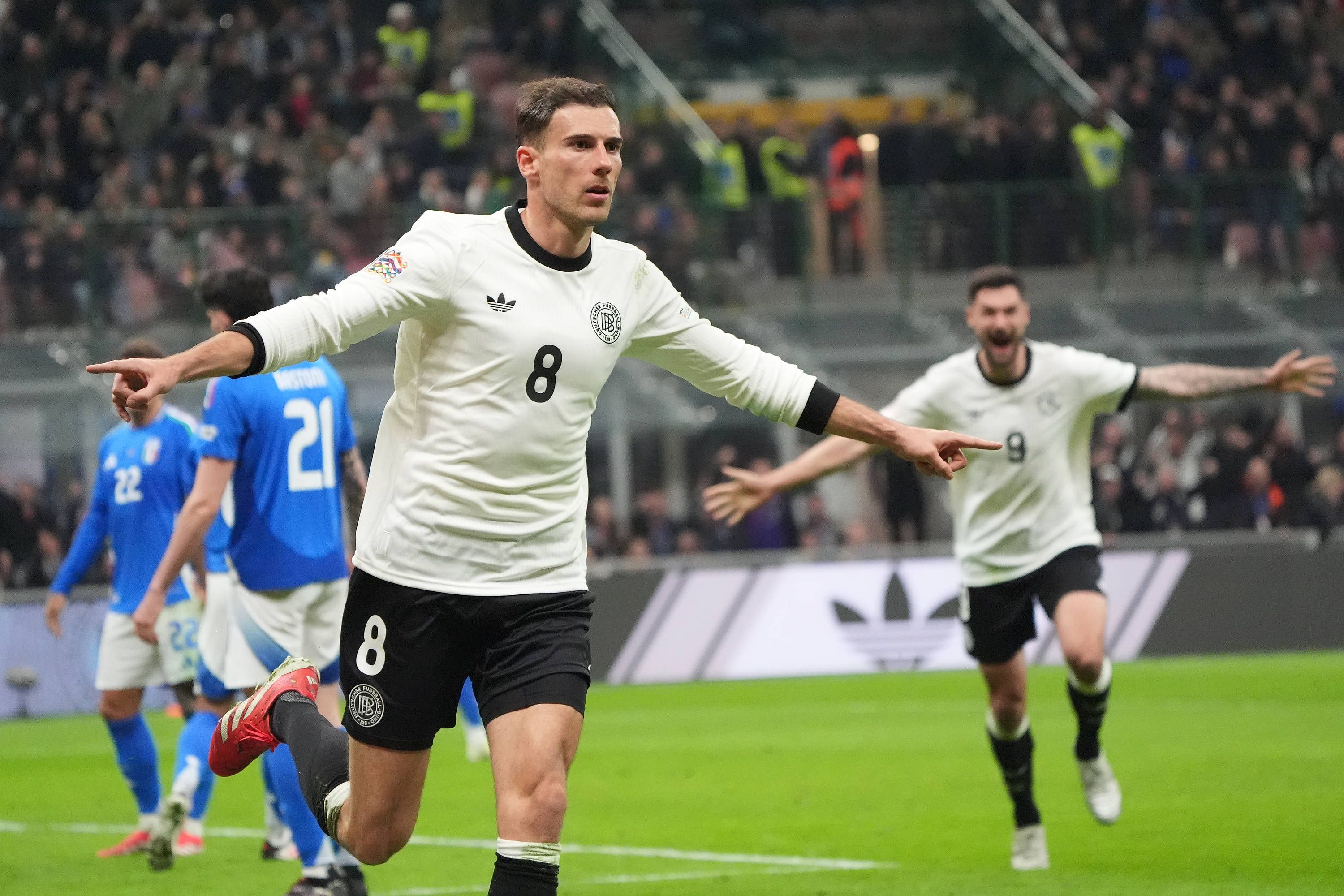 Goretzka marcou o golo que deu a vitória aos alemães (FOTO IMAGO)