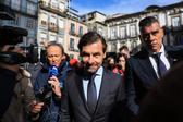 André Villas-Boas à chegada ao tribunal para o julgamento da Operação Pretoriano