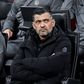 Sérgio Conceição no banco de suplentes do Milan