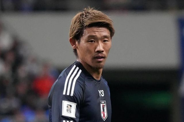 Morita foi titular pelo Japão diante do Bahrain