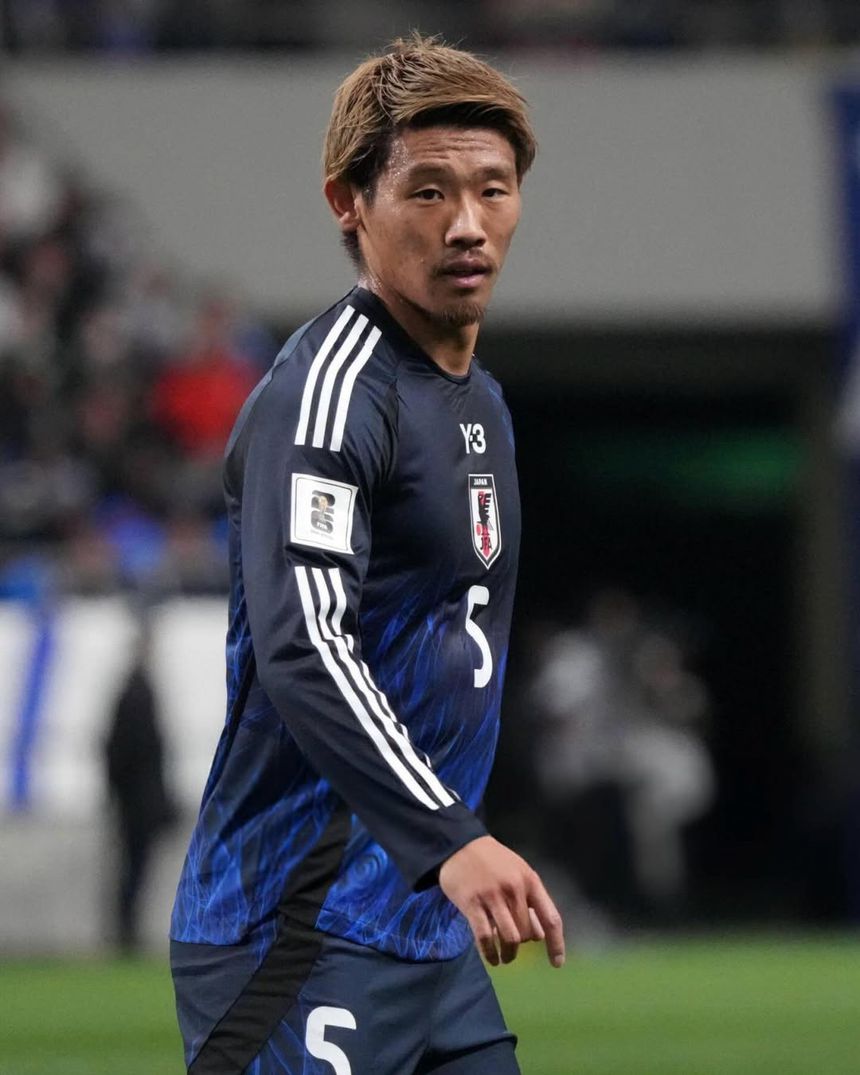 Morita foi titular pelo Japão diante do Bahrain