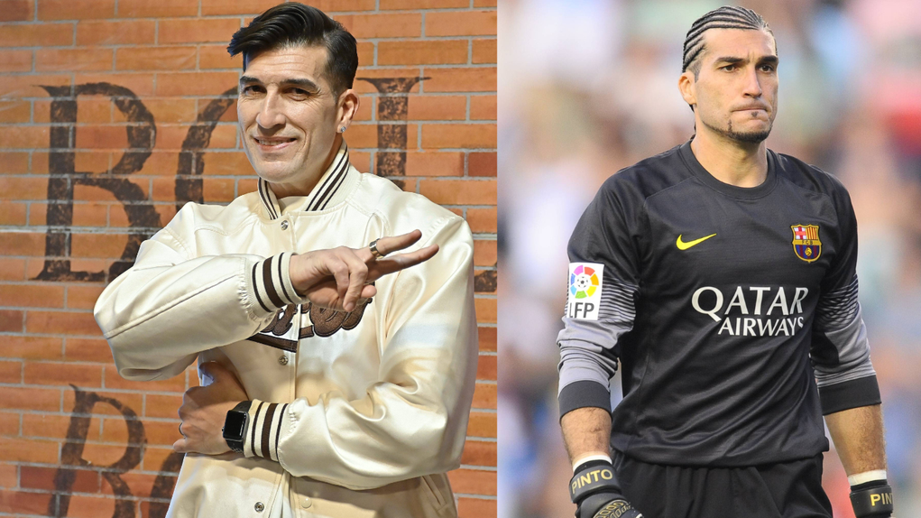 José Manuel Pinto, ex-guarda-redes do Barcelona, hoje é cantor e instrutor de zumba (Fotos: IMAGO)