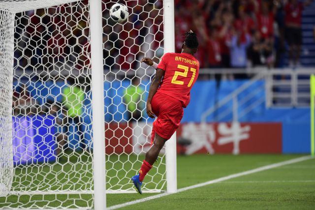 Festejo viral de Batshuayi