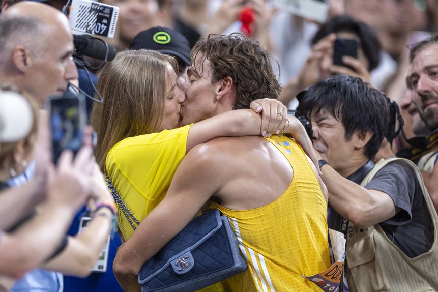 Desiré Inglander e Armand Duplantis