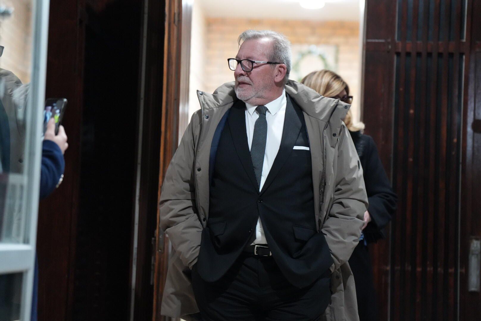 Carlos Manuel no velório de Silvino (Foto: Maycon Quiozini)