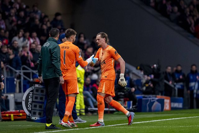 Vicario rendeu Kinsky em Madrid aos 17 minutos