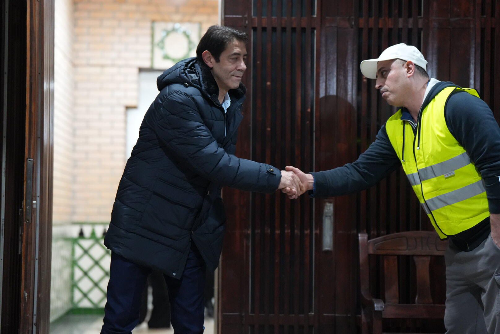 Rui Costa à saída do velório de Silvino (Foto: Maycon Quiozini)