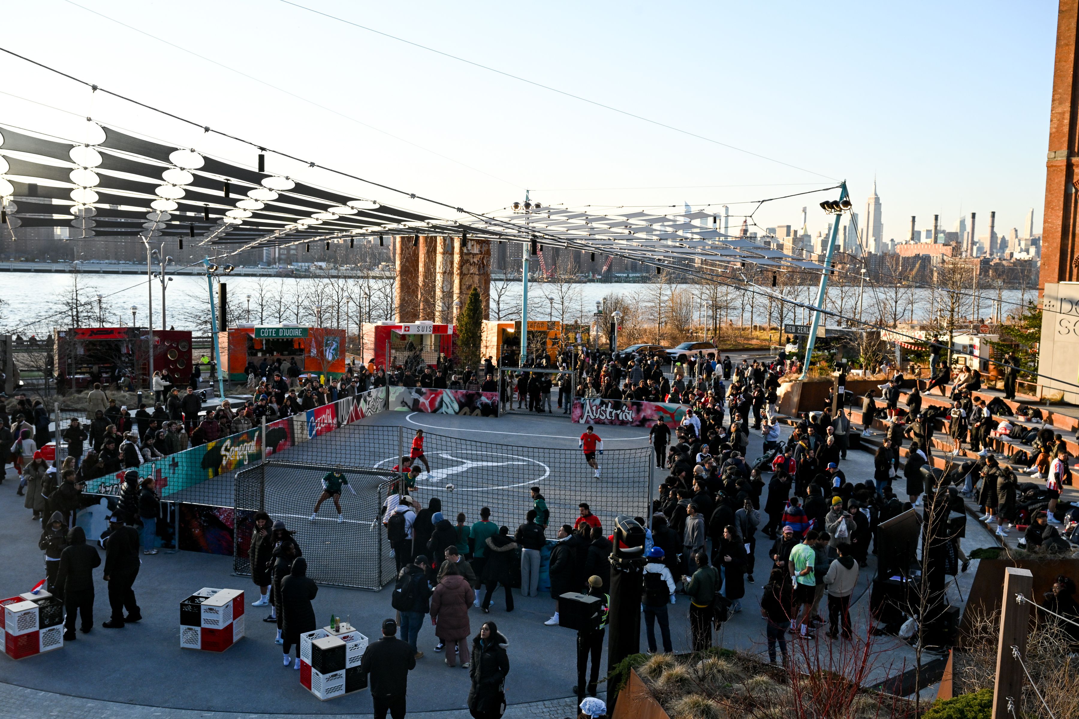 Revelação dos equipamentos ocorreu num evento organizado pela Puma em Nova Iorque (Foto: Puma)