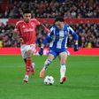Igor Jesus e Pepê no Nottingham Forest-FC Porto, da Liga Europa - Foto: IMAGO