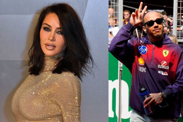 Kim Kardashian e Lewis Hamilton (IMAGO)
