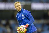 Jason Steele está habituado a ficar no banco (IMAGO)
