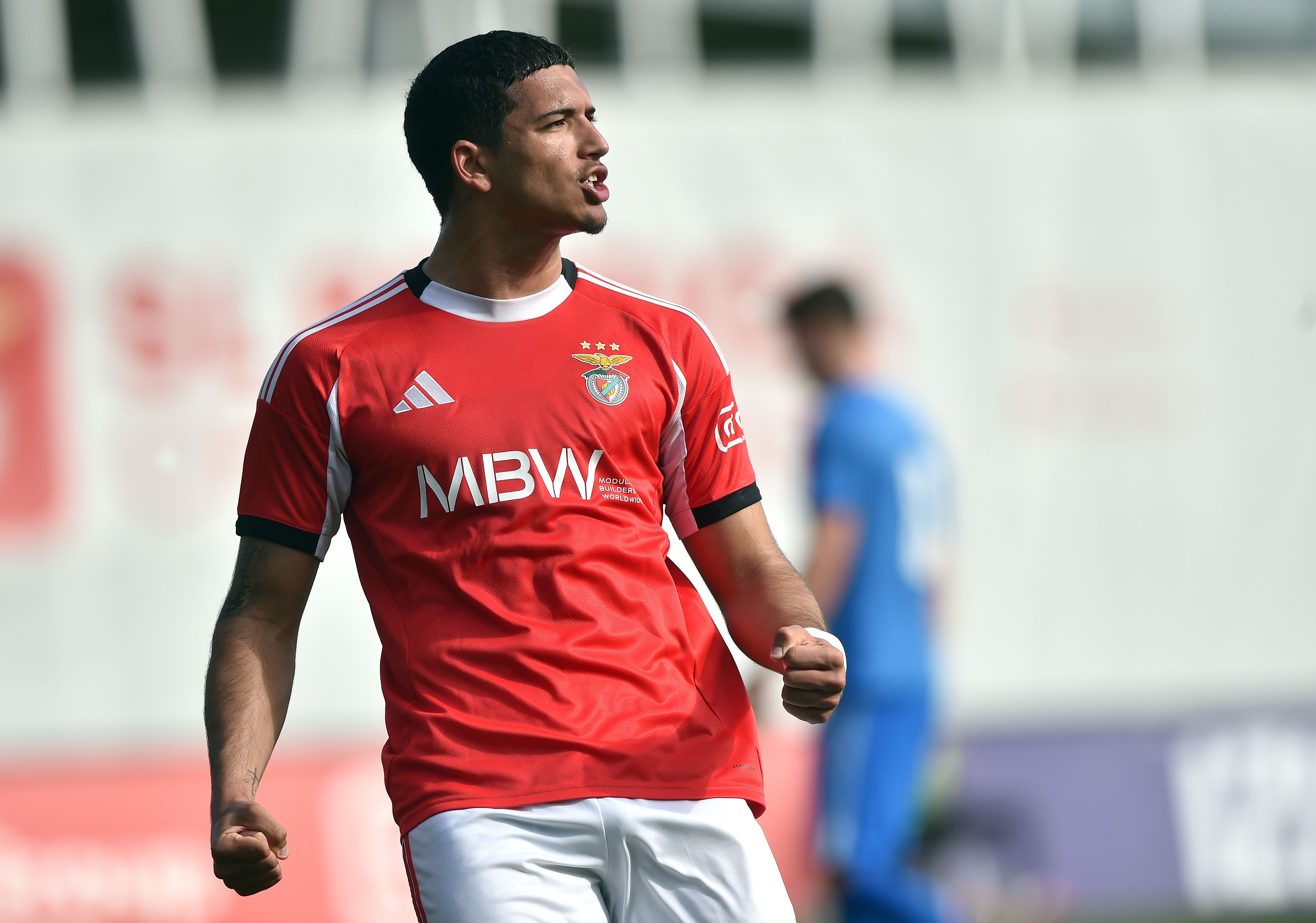 Francisco Silva tem brilhado na Youth League pelo Benfica - Foto: Miguel Nunes