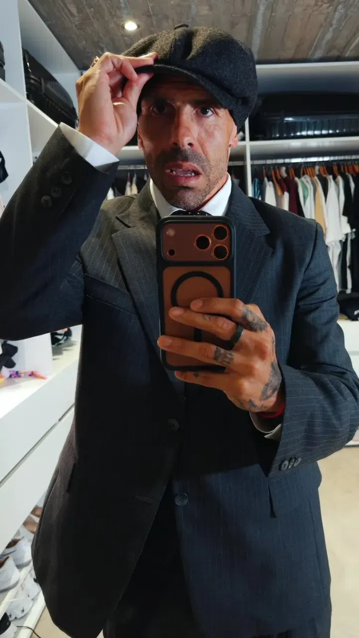 Carlos Tévez - Foto: Instagram/Carlos Tévez