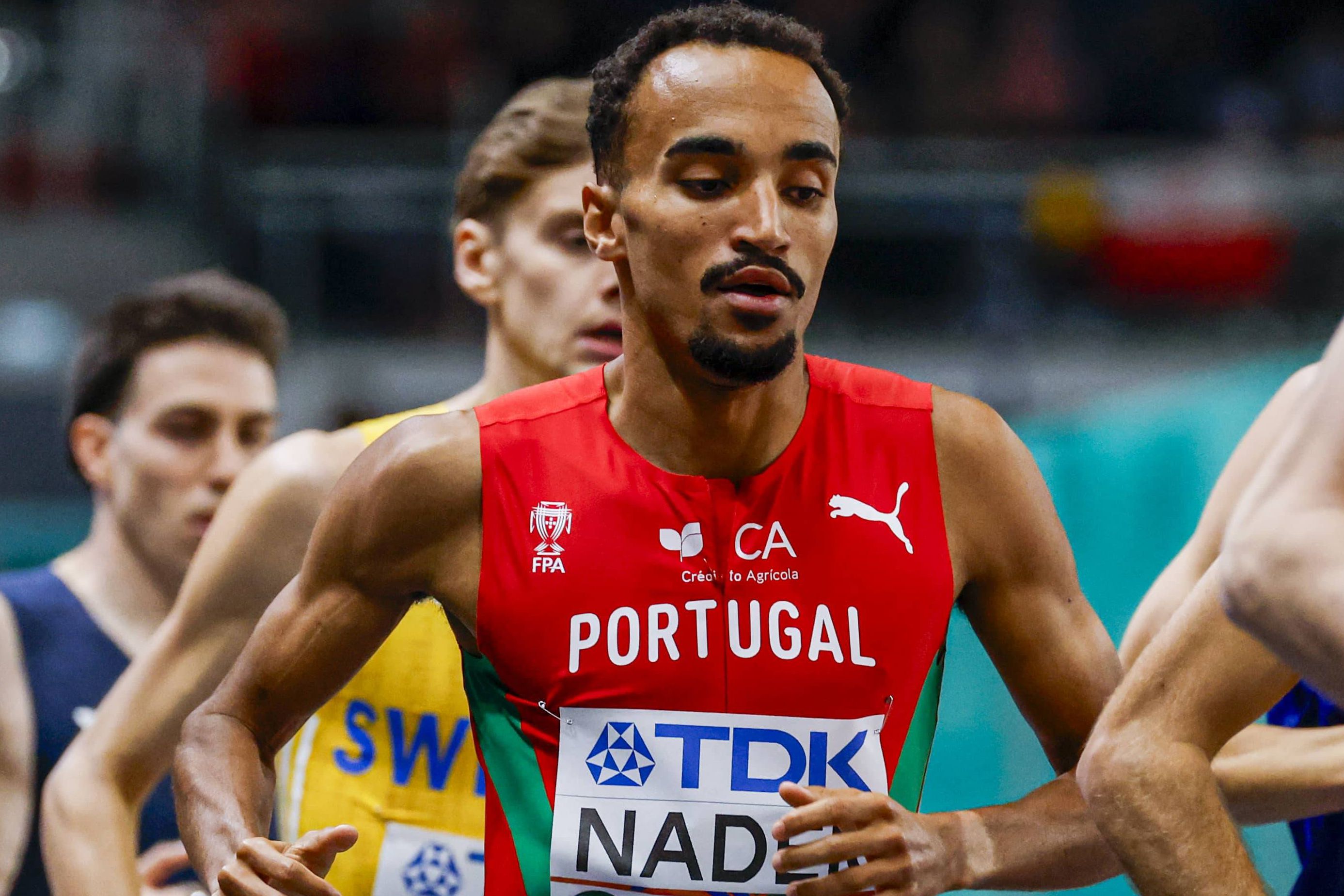 Nader foi o segundo mais rápido da sua série        Fotografia Imago