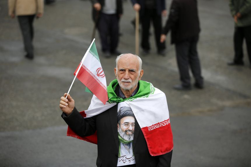 Protestos contra os Estados Unidos e Israel em Teerão