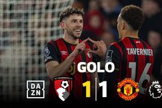 Man. Utd fica a pedir penálti e… o Bournemouth empata