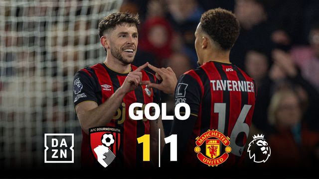 Man. Utd fica a pedir penálti e… o Bournemouth empata