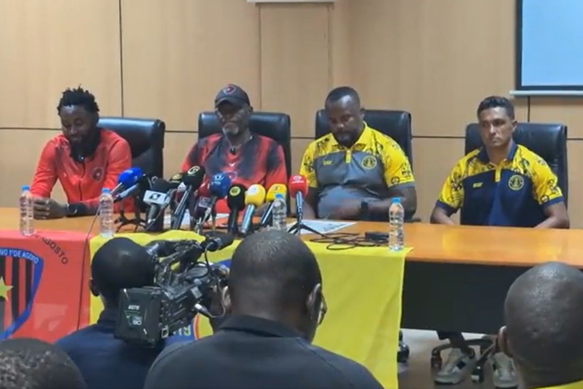 1.º de Agosto e Petro de Luanda em conferência de imprensa conjunta