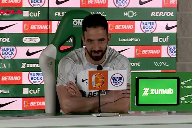 Rúben Amorim: «O Vitória foi a última equipa que nos ganhou»
