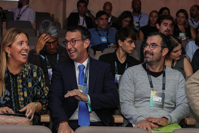 Alexandrina Cruz e Boaz Toshav (ao centro)