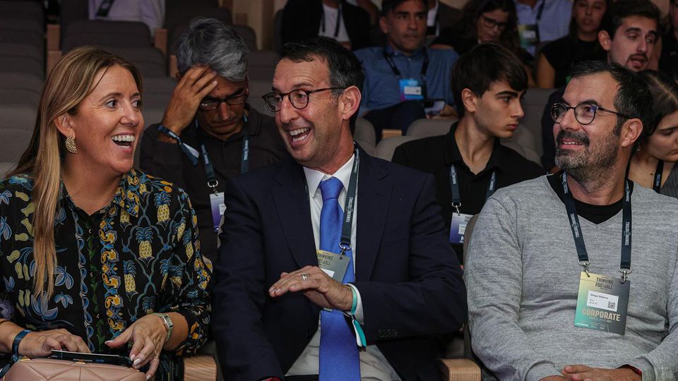 Alexandrina Cruz e Boaz Toshav (ao centro)