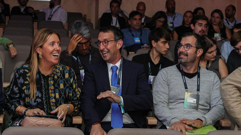 Alexandrina Cruz e Boaz Toshav (ao centro)