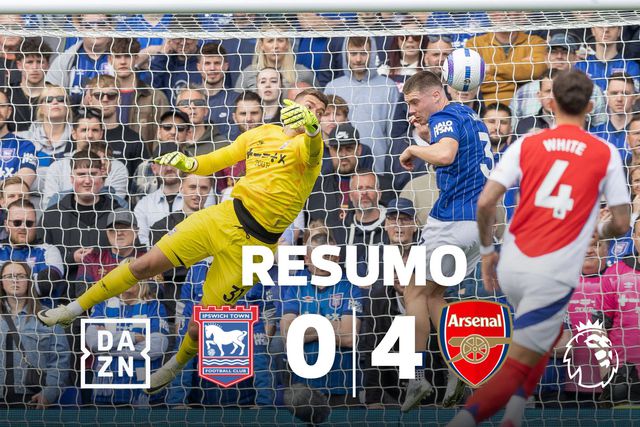 Arsenal não quis ser mordomo do Liverpool e goleou Ipswich