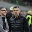Sérgio Conceição, treinador do Milan, em Milão, San Siro
