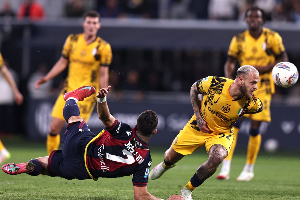 Inter perde com o Bolonha e Serie A está ao rubro