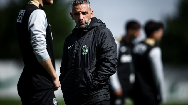 Morten Hjulmand e Rui Borges (Sporting CP)