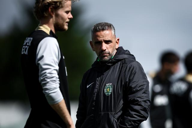 Rui Borges ainda não sabe se pode contar com Hjulmand na Taça de Portugal - Foto: Sporting CP