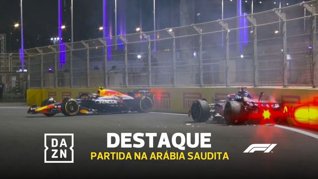 GP da Arábia Saudita começou... e houve logo um acidente (vídeo)