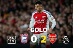 Toque mágico de Merino e está feito o segundo do Arsenal (vídeo)