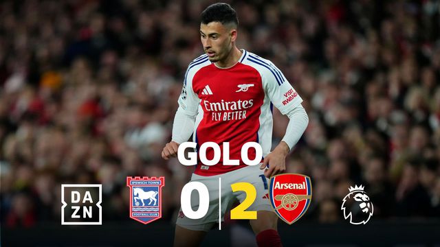 Toque mágico de Merino e está feito o segundo do Arsenal (vídeo)